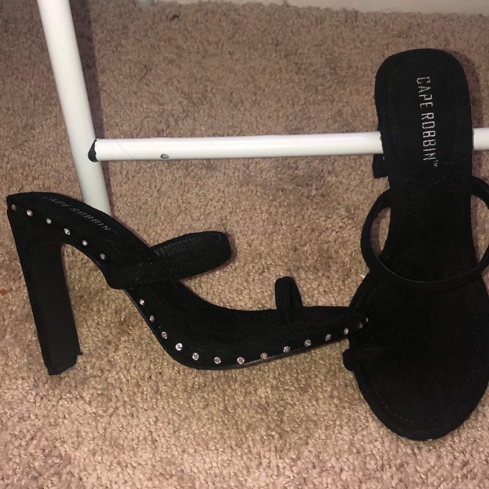 DollsKill slipon block heels